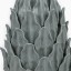 Thread Office Sea Foam Inclay Leaves Ceramic Vessel
