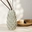 Thread Office Sea Foam Inclay Leaves Ceramic Vessel