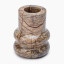 Thread Office Brown Marble Dinner Candle Holder