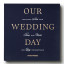 Printworks Beige Wedding Guest Book angle