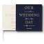 Printworks Beige Wedding Guest Book angle