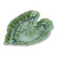 Humble & Mash Green Leaf Platter, 39cm top view
