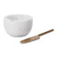 Humble & Mash Marble Bowl with Butter Knife
