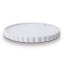Humble & Mash Lazy Susan White Marble Board, 30cm side view