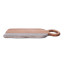 Humble & Mash Marble & Wood Serving Board side view
