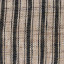 Humble & Mash Black & Natural Ramie Runner, 220cm close up of texture