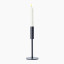 Thread Office Black Iron Single Dinner Candle Holder - Tall 