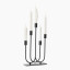 Thread Office Black Iron Multi Dinner Candle Holder
