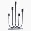 Thread Office Black Iron Multi Dinner Candle Holder
