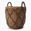 Thread Office Criss Cross Round Basket - Large