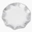 Thread Office Silver Ripple Edge Decorative Tray top view