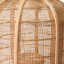 Thread Office Bamboo & Fabric Woven Lantern, 36cm close up