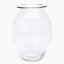 Thread Office Large Curvy Clear Vase