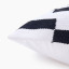 Thread Office Monochrome Steps Scatter Cushion, 60cm x 60cm