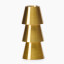 Thread Office Gold Brushed Metal Tree Dinner Candle Holder