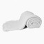 Thread Office White Reversible Woven Fringe Throw, 180cm x 200cm