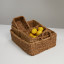 Thread Office Seagrass Baskets with Handles, Set of 5