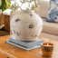 Thread Office Wooden Filled Candle