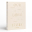 Printworks Our Love Story Wedding Journal