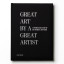 Printworks Great Art Frame Book - Black angle