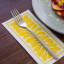 Tavola Leaf Slim Biodegradable Paper Napkins, Pack of 24