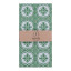 Tavola Floral Tile Paper Table Runners, Pack of 4 - Green
