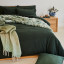 Thread Office Luxury Fur Blanket, 200cm x 220cm - Forest Green
