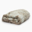 Thread Office Luxury Fur Blanket, 200cm x 220cm - Mottled Taupe