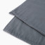 Thread Office Charcoal Brushed Cotton Flat Sheet - Double/Queen