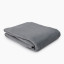 Thread Office Charcoal Brushed Cotton Flat Sheet - Double/Queen