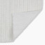 Thread Office Lux Velvet Plaited Bath Mat, 60cm x 140cm - White close up