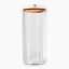 Thread Office Bamboo & Acrylic Cotton Pad Holder