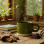 Nicolson Russell Larco Mug, 280ml - Olive