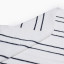 Thread Office White & Black Stripe Bath Sheet, 500gsm