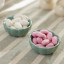 Humble & Mash Scalloped Ceramic Bowls, Set of 2 - Iceberg Green