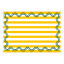 Tavola Curly Wave Biodegradable Paper Placemats, Pack of 25 - Yellow