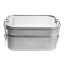 MicroGarden Double Layer Bento Lunch Box, 1.4L