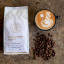 Monarch Coffee Cartel Queen's Blend Coffee Beans, 250g - Refill Bag with a cup of coffee
