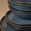 Salisbury & Co Capri Dinner Set, 12-Piece - Navy