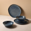 Salisbury & Co Capri Dinner Set, 12-Piece - Navy