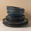 Salisbury & Co Capri Dinner Set, 12-Piece - Navy