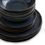 Salisbury & Co Capri Dinner Set, 12-Piece - Navy