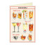 Cavallini & Co Cheers Single Greeting Card