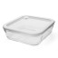 Kitchen Pro AirLock Square Glass Container - 610ml