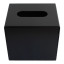 Joon Matte Black Square Tissue Box Holder
