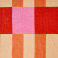 Linen House Square Beach Towel - Pink detail