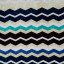 Linen House Chevron Beach Towel - Blue detail
