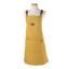 Luuks Irene Cotton Canvas & Leather Apron - Turmeric
