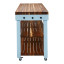 My Butchers Block All-In-One Freestanding Prep Station - XL Double Drawer angle