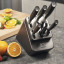Zwilling All Star Self-Sharpening Knife Block Set, 7-Piece on the kitchen counter